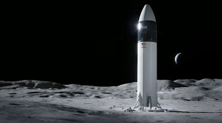 فازت شركة سبيس إكس - SpaceX بعقد مركبة الهبوط على القمر أرتميس - Artemis من وكالة ناسا