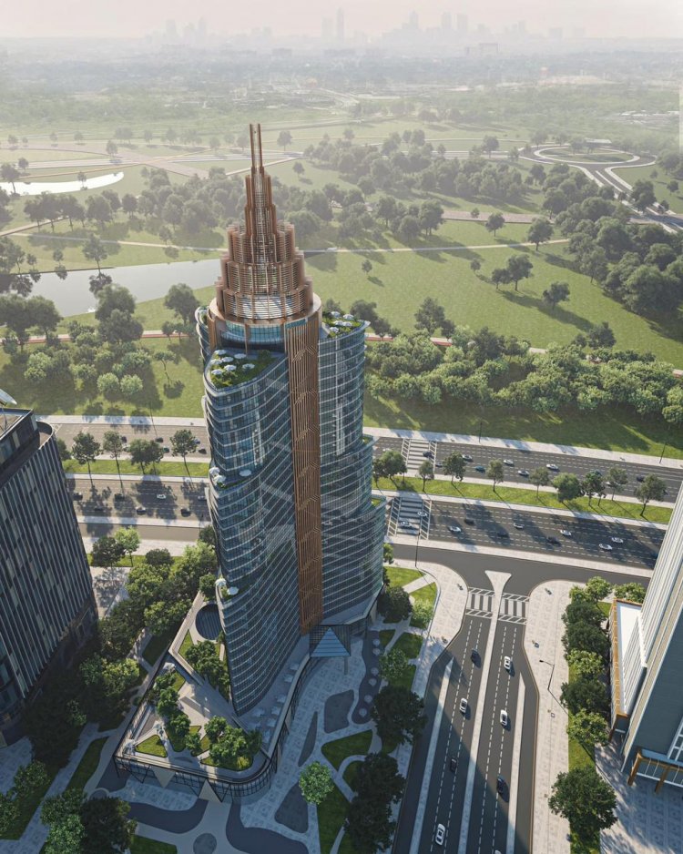 أعلى ناطحة سحاب بالعاصمة الإدارية الجديدة - 31North Tower New Capital